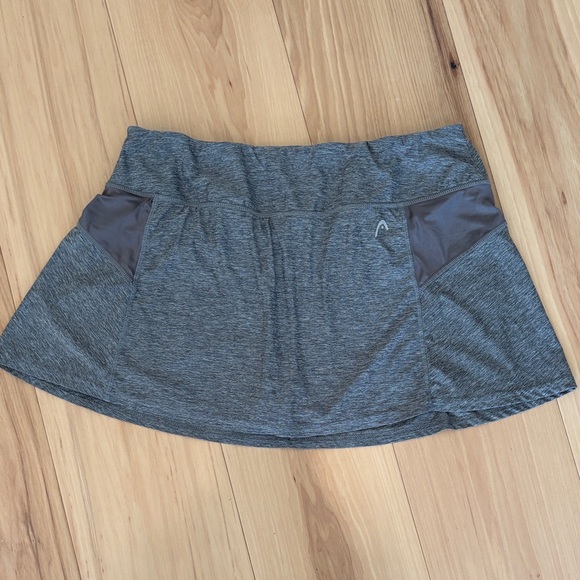 Head Dresses & Skirts - NEW Head Gray Athletic Skort